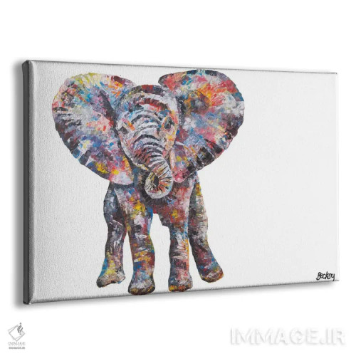 تابلو نلی اثر بکسی - نمای پرسپکتیو محصول