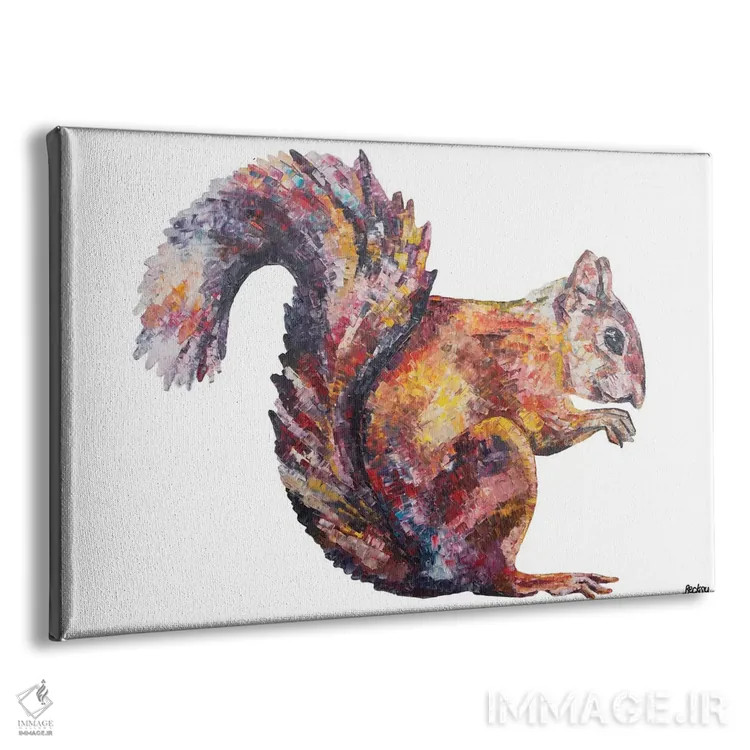 تابلو سلیمان اثر بکسی - نمای پرسپکتیو محصول