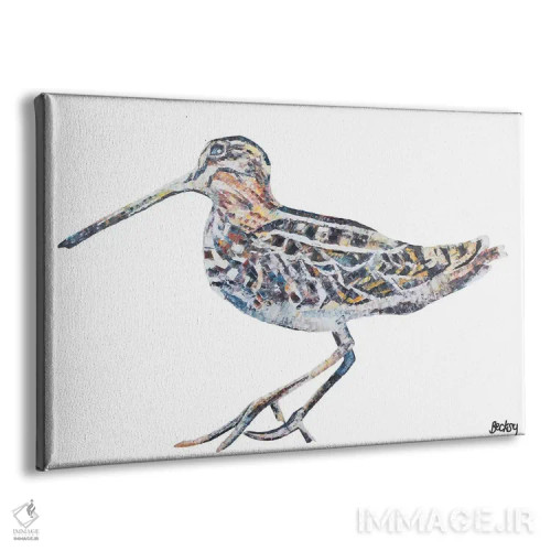 تابلو تیمبردودل (پرنده چوبی) اثر بکسی - نمای پرسپکتیو محصول