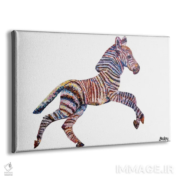 تابلو وندی اثر بکسی - نمای پرسپکتیو محصول