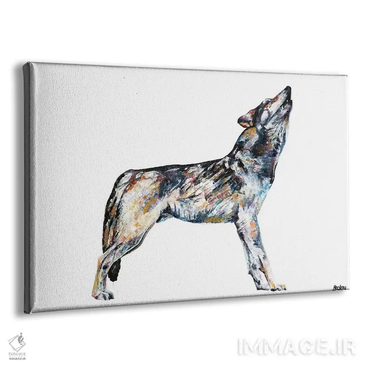 تابلو میشکا اثر بکسی - نمای پرسپکتیو محصول