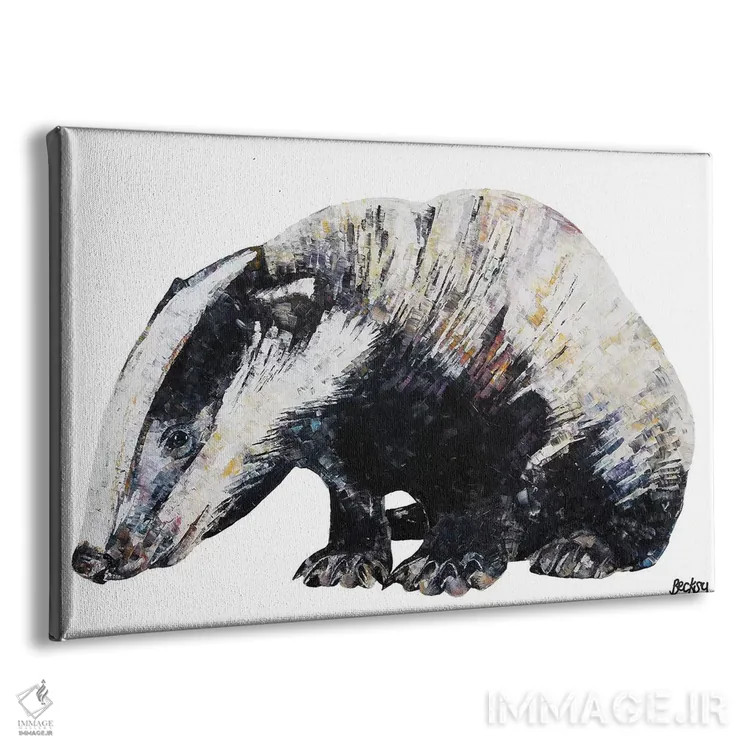 تابلو برنی اثر بکسی - نمای پرسپکتیو محصول