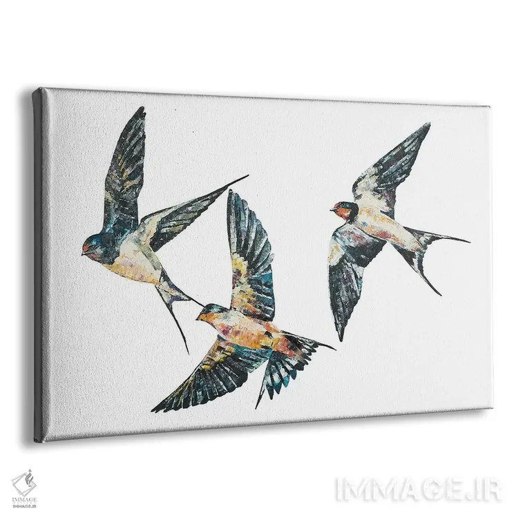 تابلو احساس خوب اثر بکسی - نمای پرسپکتیو محصول