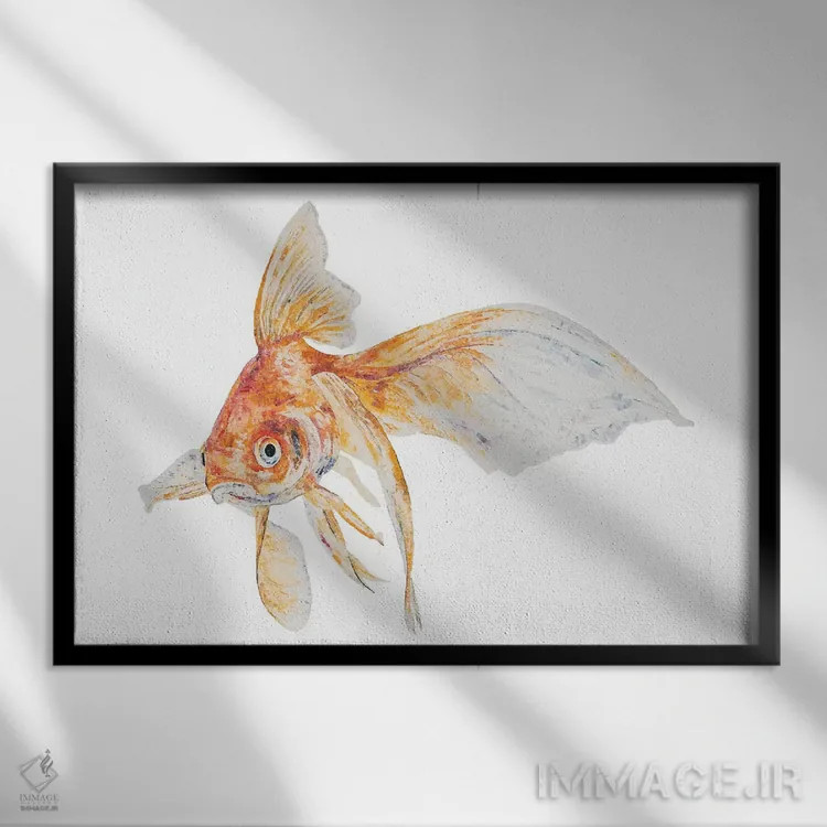 تابلو چیپ اثر بکسی - نمای قابدار مشکی