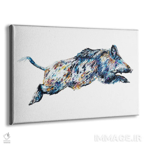 تابلو بوریس اثر بکسی - نمای پرسپکتیو محصول