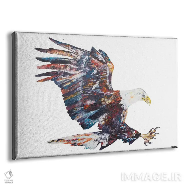 تابلو اریک اثر بکسی - نمای پرسپکتیو محصول