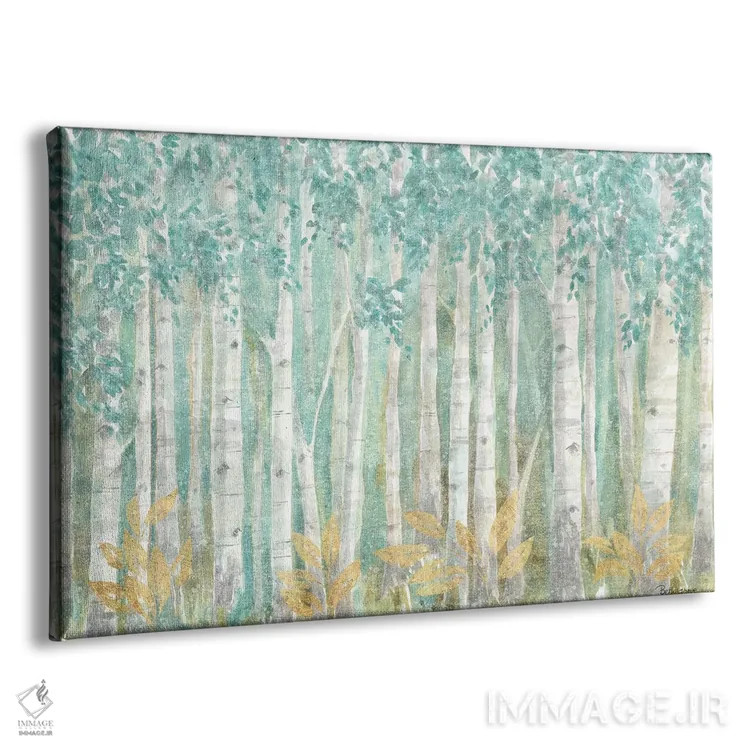 تابلو برگهای طبیعت I اثر بث گروو - نمای پرسپکتیو محصول