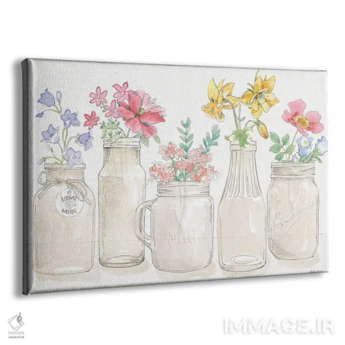 تابلو گلبرگهای آرام I اثر بث گروو - نمای پرسپکتیو محصول