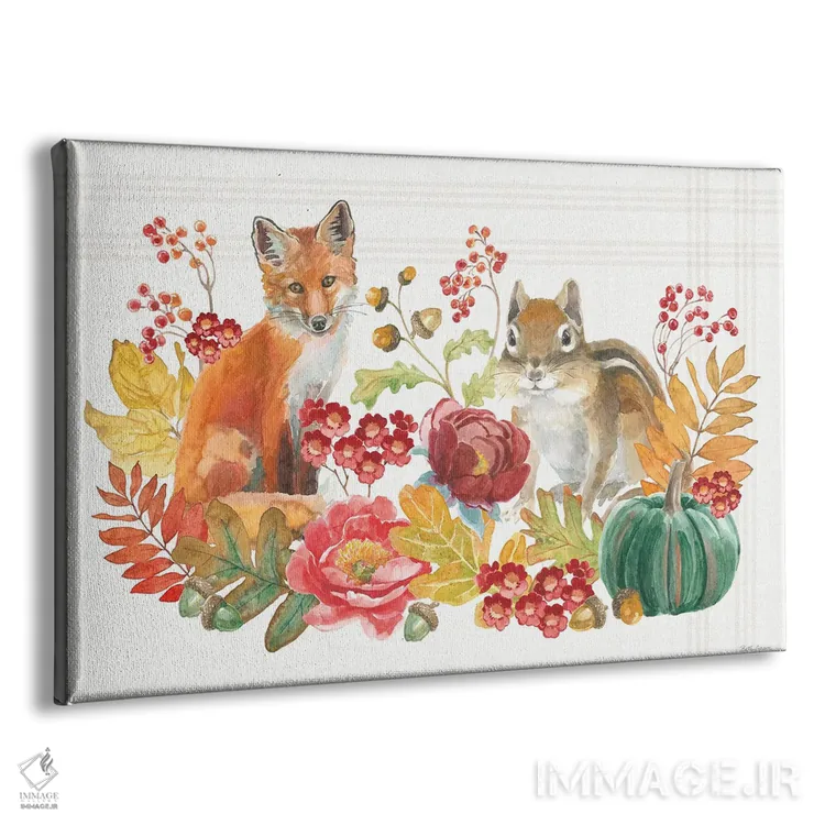 تابلو برداشت جنگلی I اثر بث گروو - نمای پرسپکتیو محصول