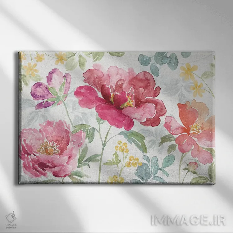 تابلو شکوفههای بهاری I اثر بث گروو - نمای روبهرو روی دیوار