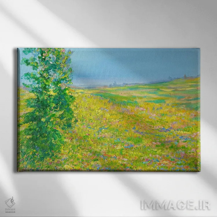 تابلو جایی که دوست دارم باشم IV اثر جولیا بورگ - نمای روبهرو روی دیوار