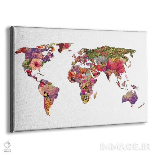 تابلو دنیا مال توست اثر بیانکا گرین - نمای پرسپکتیو محصول