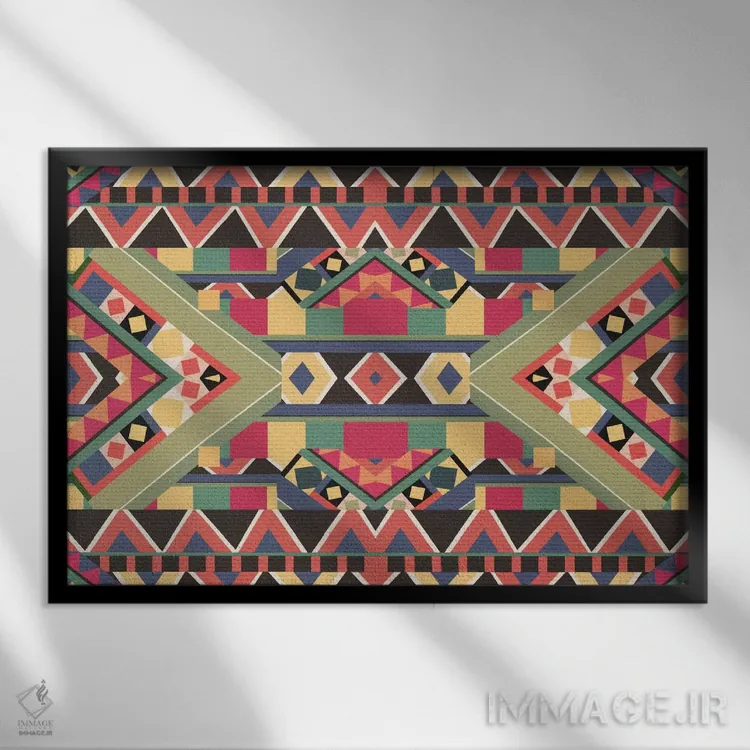 تابلو جسور اثر بیانکا گرین - نمای قابدار مشکی