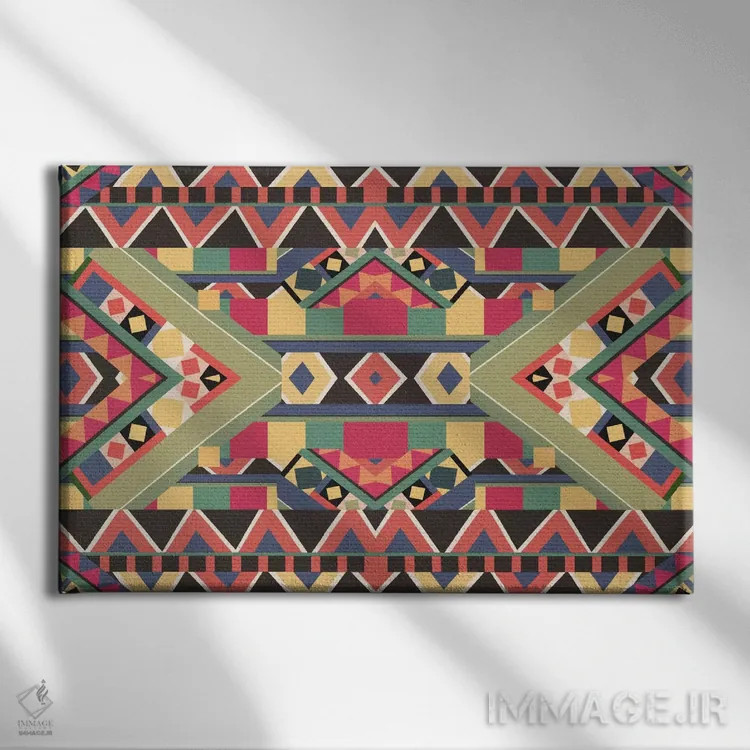 تابلو جسور اثر بیانکا گرین - نمای روبهرو روی دیوار