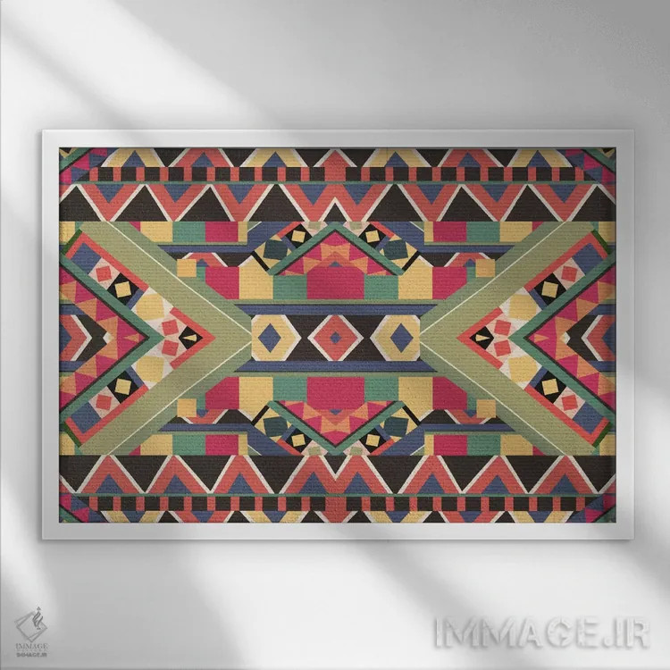 تابلو جسور اثر بیانکا گرین - نمای قابدار سفید