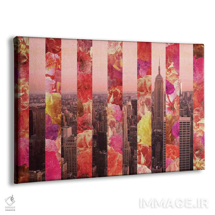 تابلو نیویورک (NYC) اثر بیانکا گرین - نمای پرسپکتیو محصول