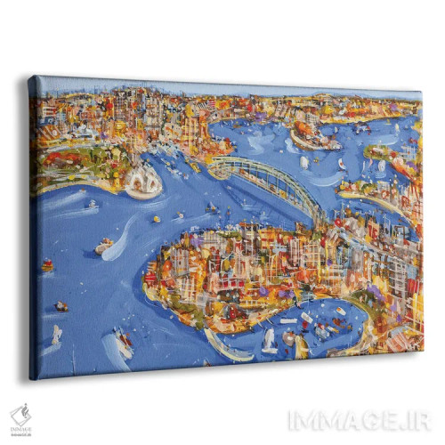 تابلو رویای سیدنی (استرالیا) اثر آدام بوگوش - نمای پرسپکتیو محصول