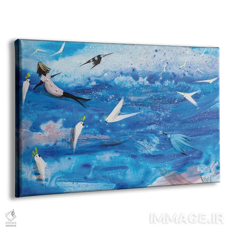 تابلو پرواز کن اثر آدام بوگوش - نمای پرسپکتیو محصول