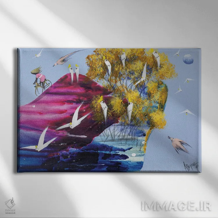 تابلو بهترینها در راهاند اثر آدام بوگوش - نمای روبهرو روی دیوار