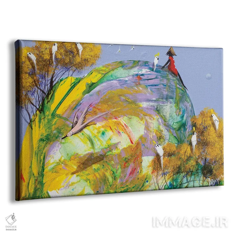 تابلو به خودت بستگی دارد اثر آدام بوگوش - نمای پرسپکتیو محصول