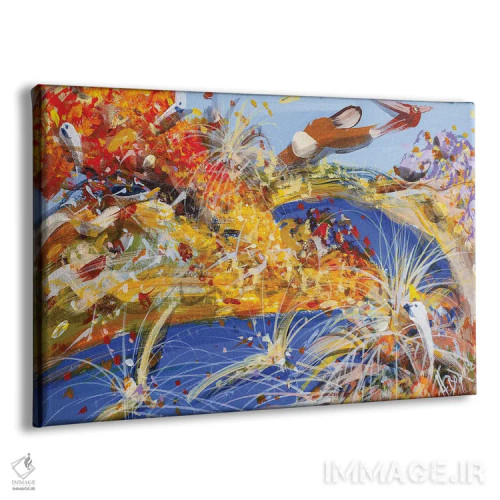 تابلو رها کردن خود اثر آدام بوگوش - نمای پرسپکتیو محصول