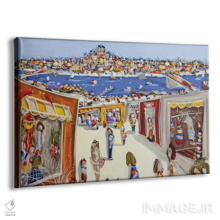 تابلو خرید یکشنبه اثر آدام بوگوش - نمای پرسپکتیو محصول