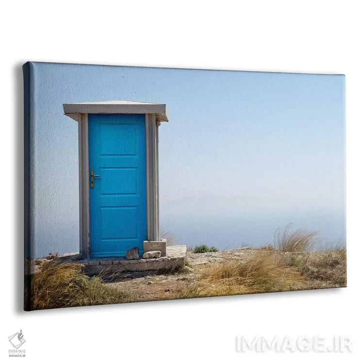 تابلو بعد آبی اثر بن هاین (هنرمند بلژیکی) - نمای پرسپکتیو محصول