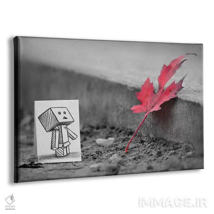 تابلو نقطه اشتراک اثر بن هاین (هنرمند بلژیکی) - نمای پرسپکتیو محصول