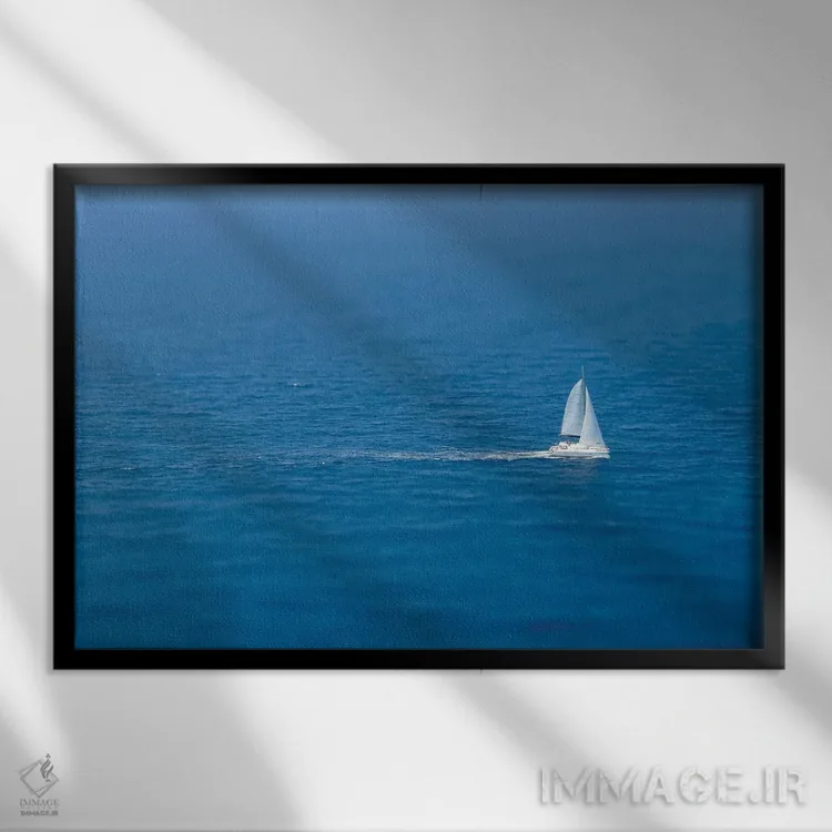 تابلو مینیاتور ۴ اثر بن هاین (هنرمند بلژیکی) - نمای قابدار مشکی