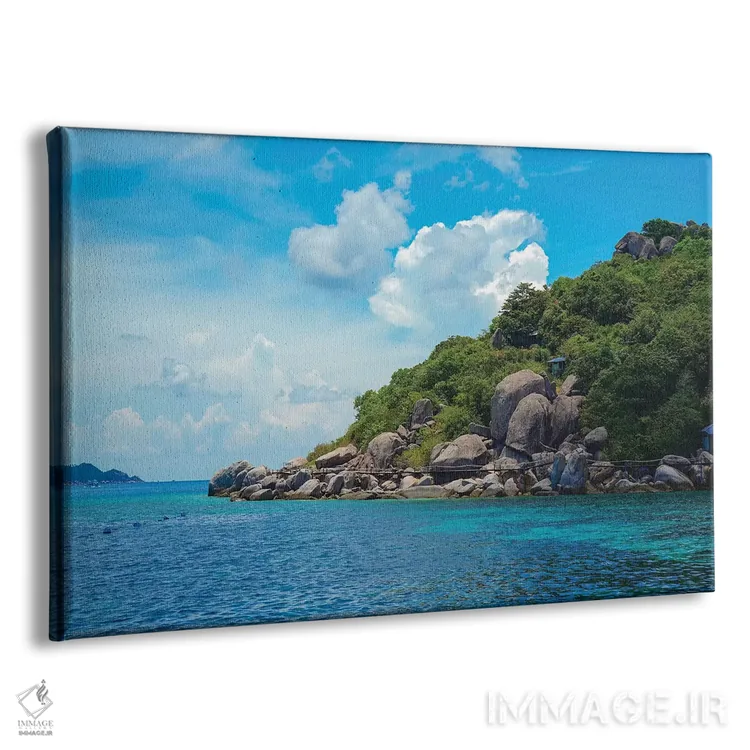 تابلو تایلند ۳ اثر بن هاین (هنرمند بلژیکی) - نمای پرسپکتیو محصول