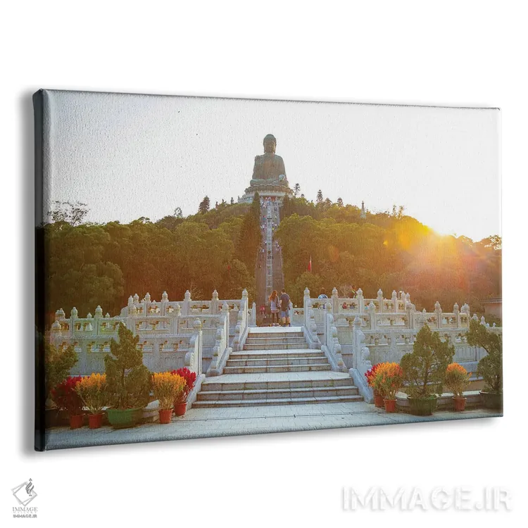 تابلو هنگکنگ ۴ اثر بن هاین (هنرمند بلژیکی) - نمای پرسپکتیو محصول