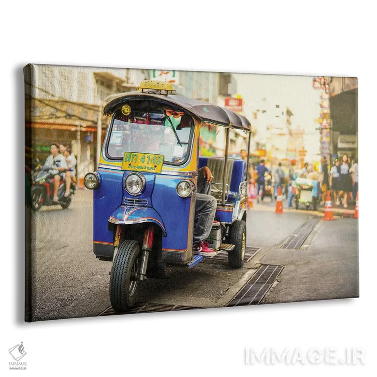 تابلو تایلند ۴۳۹ اثر بن هاین (هنرمند بلژیکی) - نمای پرسپکتیو محصول