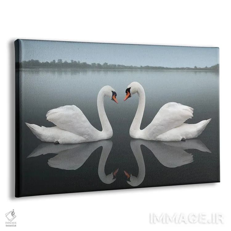 تابلو با هم اثر بن هاین (هنرمند بلژیکی) - نمای پرسپکتیو محصول