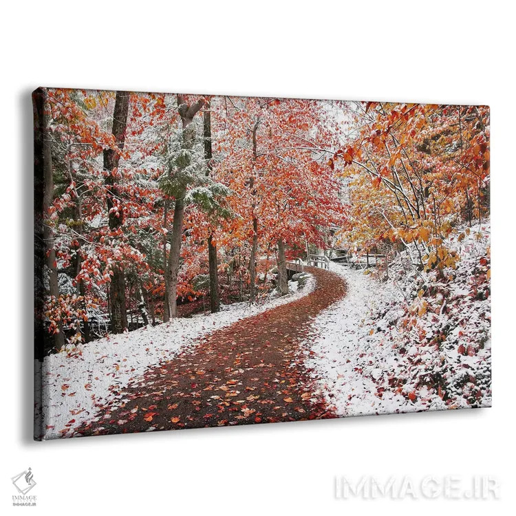 تابلو دو فصل اثر بن هاین (هنرمند بلژیکی) - نمای پرسپکتیو محصول