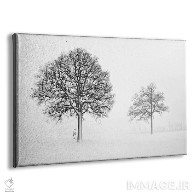 تابلو ما با هم زندگی میکنیم و با هم میمیریم اثر بن هاین (هنرمند بلژیکی) - نمای پرسپکتیو محصول