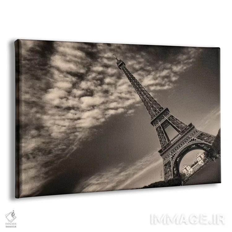 تابلو برج ایفل اثر بن هاین (هنرمند بلژیکی) - نمای پرسپکتیو محصول