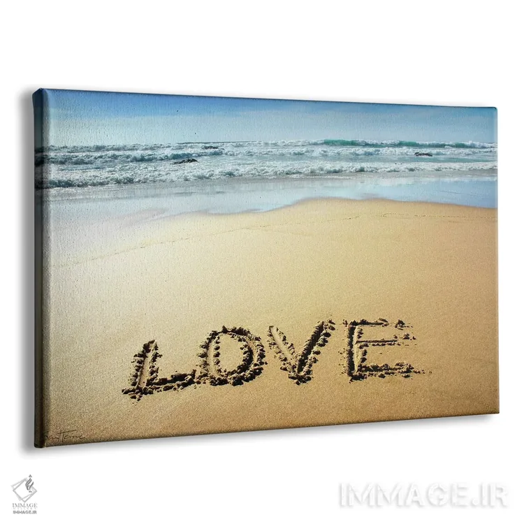 تابلو عشق اثر بن هاین (هنرمند بلژیکی) - نمای پرسپکتیو محصول