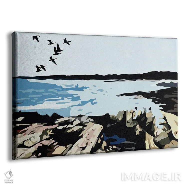 تابلو رویداد مین (ایالت آمریکا) اثر بث ان لاوسون - نمای پرسپکتیو محصول