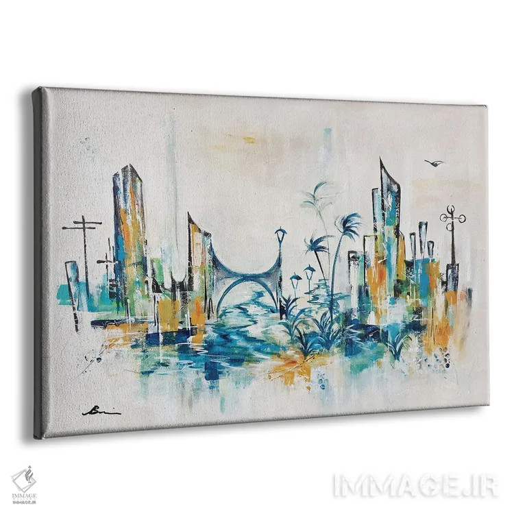 تابلو افق آپتاون میانهقرن XXIX اثر آنجلا بیسون - نمای پرسپکتیو محصول