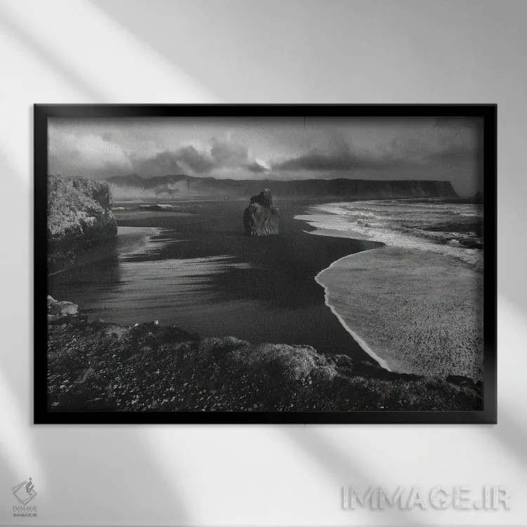 تابلو همگرایی اثر بنجامین پاجت - نمای قابدار مشکی