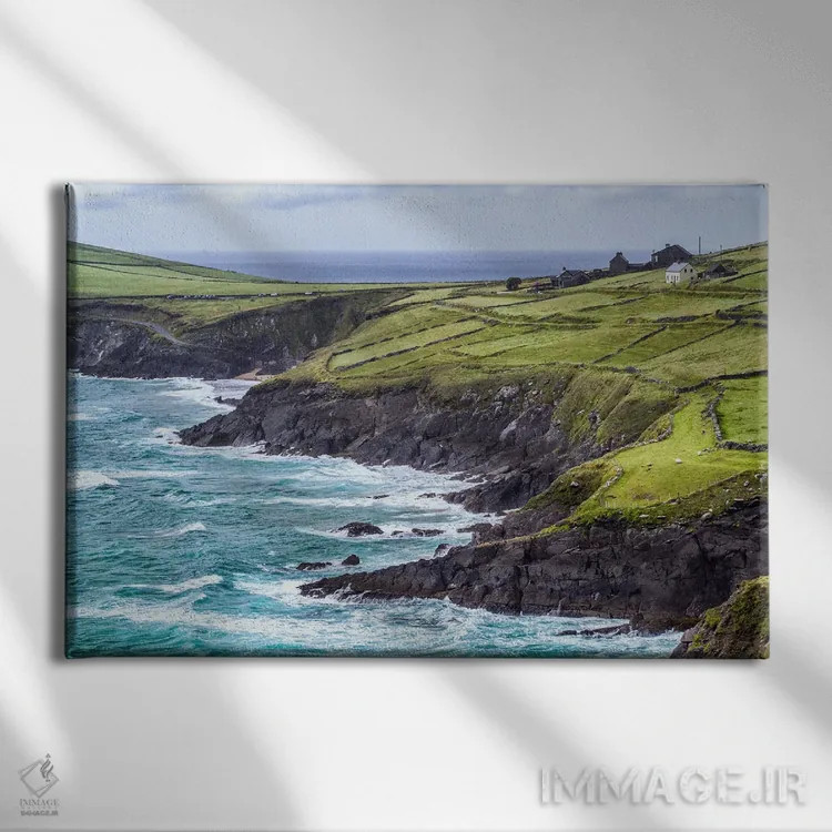 تابلو باورگل و دریا اثر بنجامین پاجت - نمای روبهرو روی دیوار