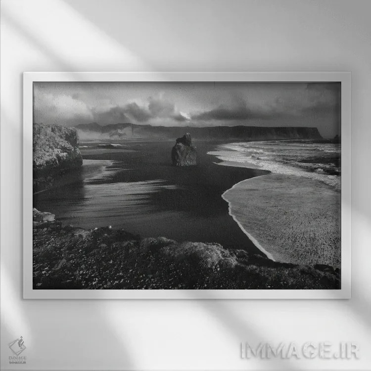 تابلو همگرایی اثر بنجامین پاجت - نمای قابدار سفید