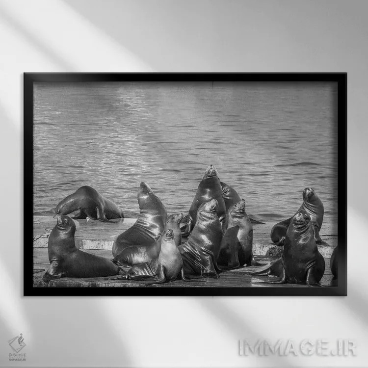 تابلو پرترهٔ خانوادگی اثر بنجامین پاجت - نمای قابدار مشکی