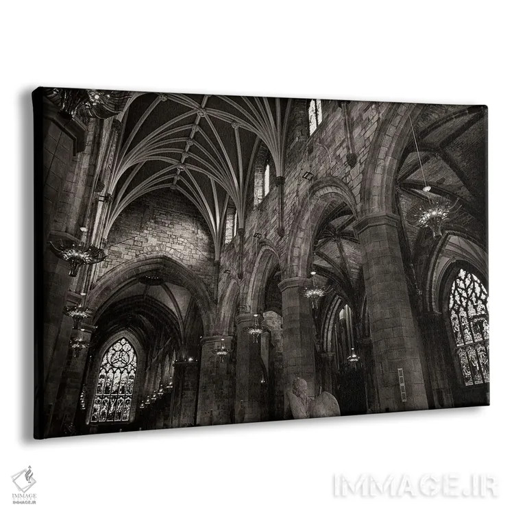 تابلو دیدگاه فرشته از کلیسای جامع سنت جایلز اثر بنجامین پاجت - نمای پرسپکتیو محصول