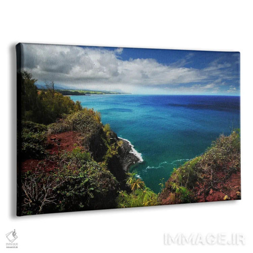 تابلو ساحل شمالی کائوآئی اثر بنجامین پاجت - نمای پرسپکتیو محصول