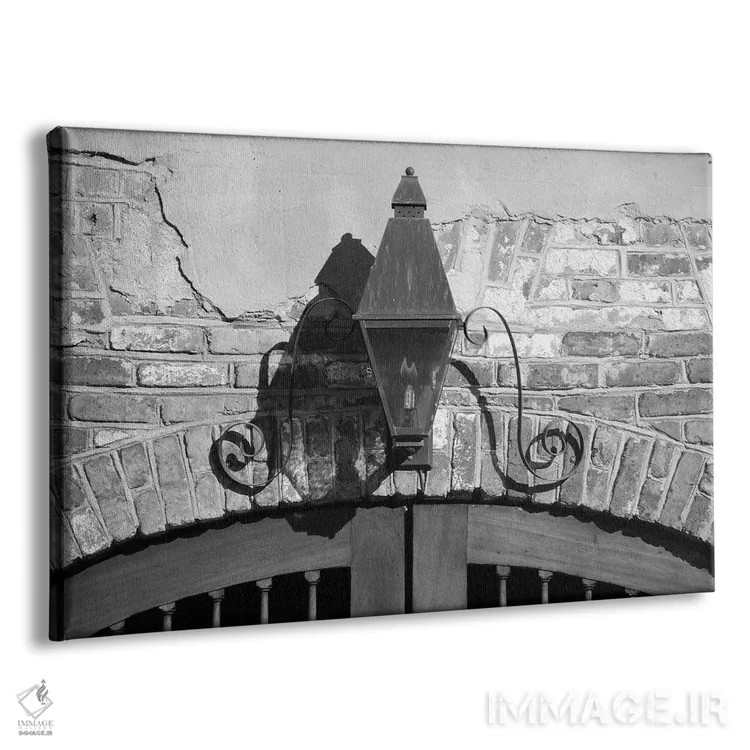 تابلو چراغ گازی خیابان کوئین اثر بنجامین پاجت - نمای پرسپکتیو محصول