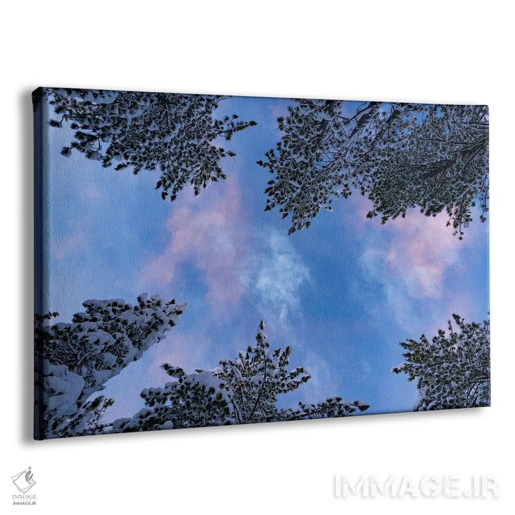 تابلو درختان تاهو شماره چهارده اثر بنجامین پاجت - نمای پرسپکتیو محصول