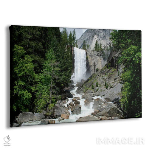تابلو نمای آبشار ورنال اثر بنجامین پاجت - نمای پرسپکتیو محصول