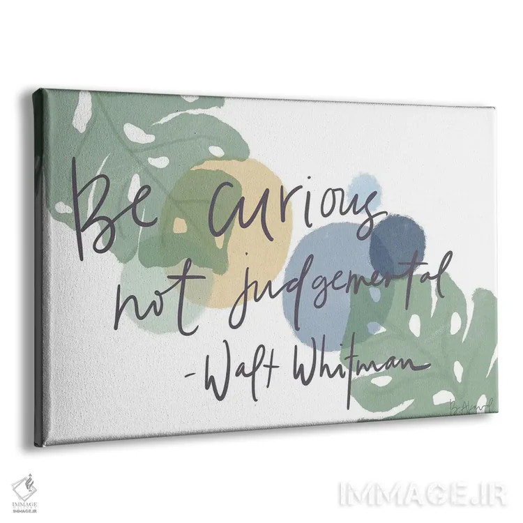 تابلو والت ویتمن اثر بک آکارد - نمای پرسپکتیو محصول