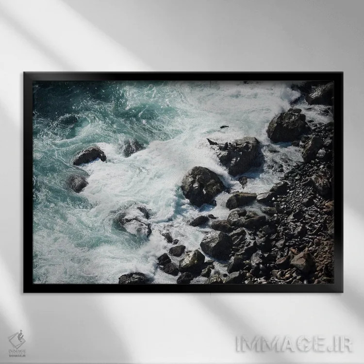 تابلو فکهای بیگ سور اثر بنجامین پاجت - نمای قابدار مشکی